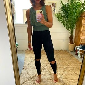 Free People Knee-slit legging